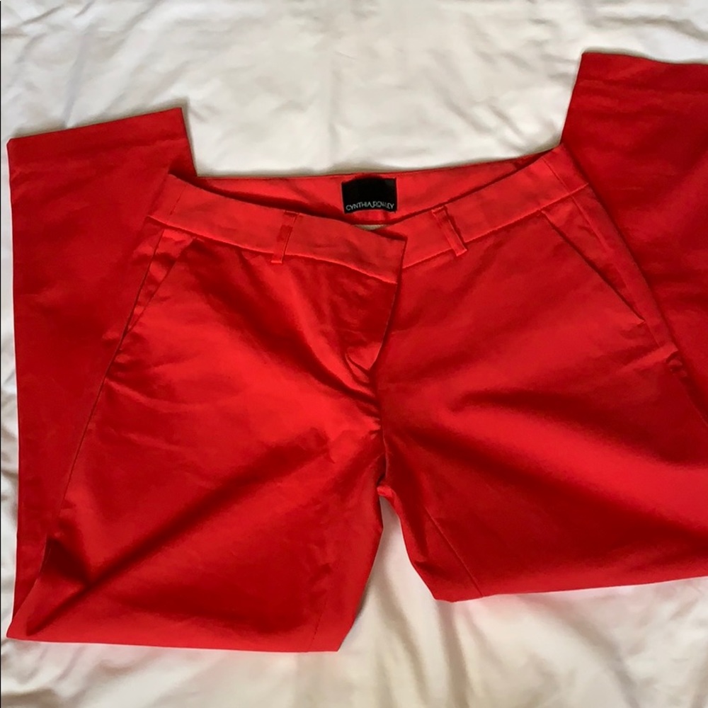 Super Soft Cynthia Rowley Ankle Cropped Pants